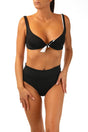 BIKINI BRASSIERE DONNA  NERO CR21MB CR02MB BIANCONERO FISICO 