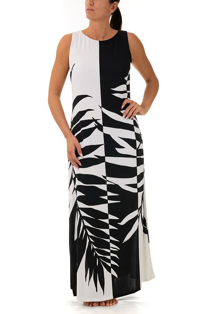 ABITO DONNA  NERO/BIANCO
