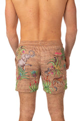 BOXER MOLLA UOMO  MARRONE PF762BX S02 PIN UP 
