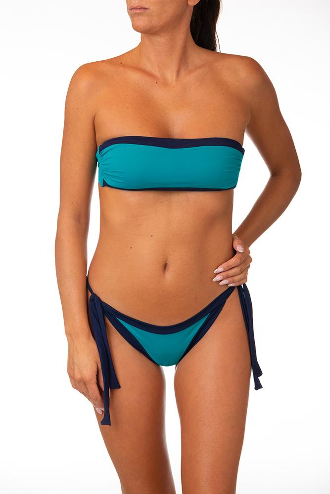 BIKINI FASCIA DONNA  AZZURRO