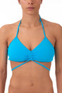 MIX REGGISENO BRASSIERE DONNA  CELESTE/BLU GEMMA MEDITATION BE BEACH 