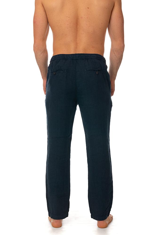 PANTALONE UOMO  BLU NAVY CHINOPORTOFINO BLU NAVY ROY ROGER'S 