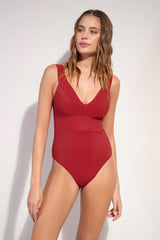 INTERO  SENZA IMBOTTITURA DONNA  ROSSO PIPER ROSSO PAIN DE SUCRE 