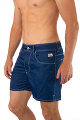 BOXER PIATTO UOMO  BLU NAVY BEACHPOCKET NAVY ROY ROGER'S 