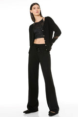 PANTALONE DONNA NERO HA60 NERO VERDISSIMA 