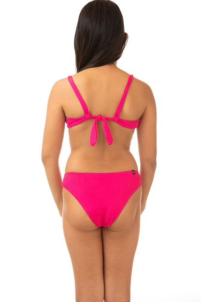 BIKINI BAMBINA  ROSA CATERINAR INFLUENCER BE BEACH 