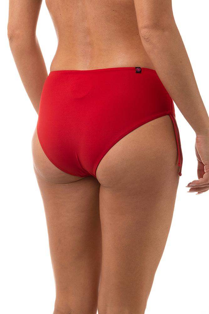 MIX SLIP DONNA  ROSSO SCURO COULISSE REDV BE BEACH 