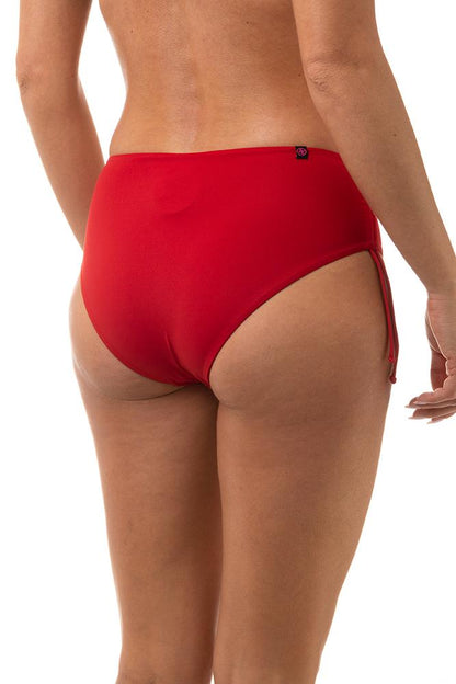 MIX SLIP DONNA  ROSSO SCURO COULISSE REDV BE BEACH 