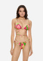 BIKINI Donna ME FUI TRIANGOLO  slip con fiocchi Fucsia