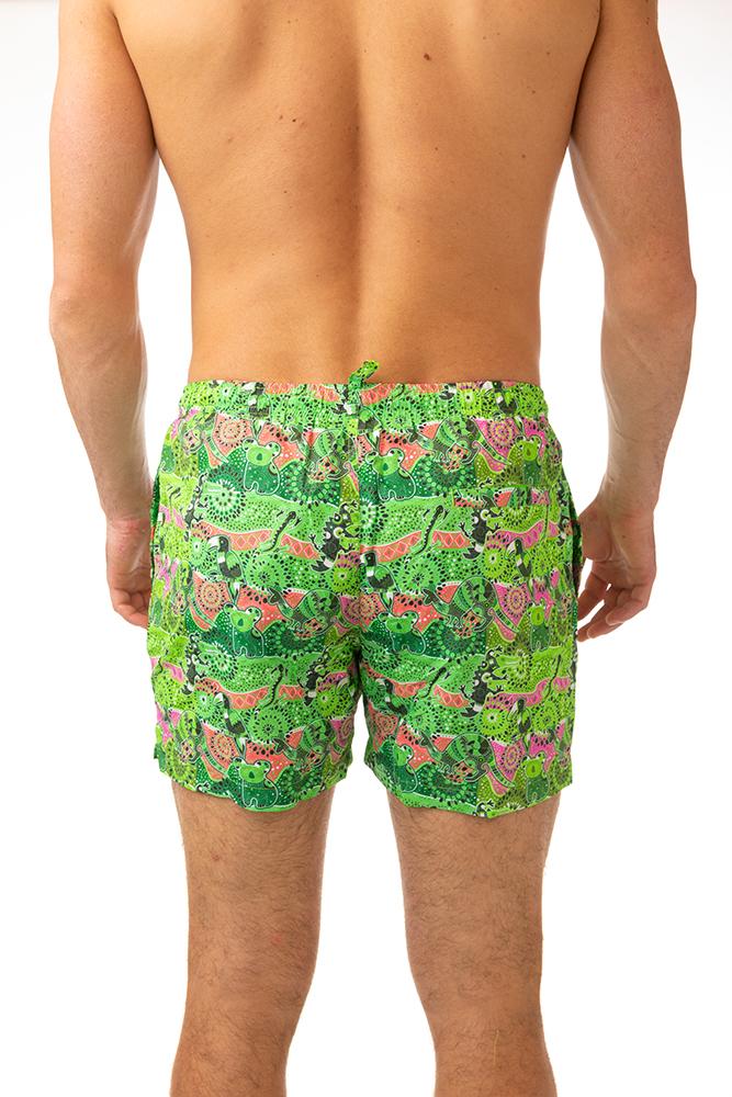 BOXER MOLLA UOMO  VERDE FK24-2030 X03 FXXK 