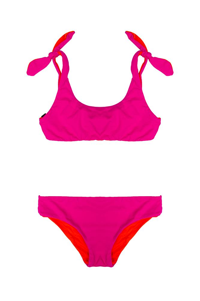 BIKINI BRASSIERE BAMBINA  FUCSIA