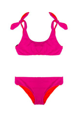 BIKINI BRASSIERE BAMBINA  FUCSIA