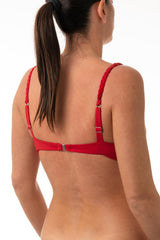 MIX REGGISENO FERRETTO DONNA  ROSSO SCURO ANTEATR REDV BE BEACH 
