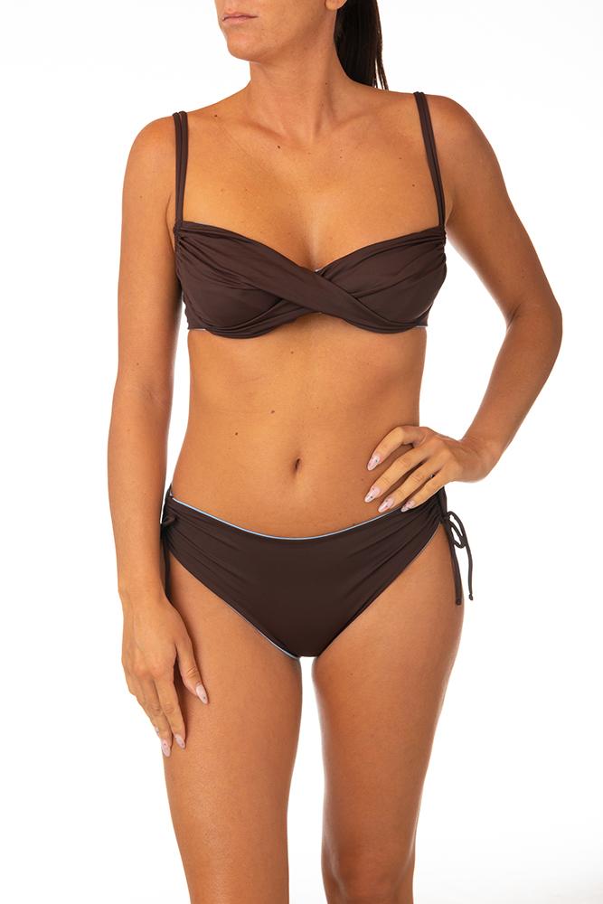 BIKINI FERRETTO COPPA C MARRONE
