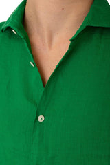 MAGLIA CAMICIA UOMO  VERDE
