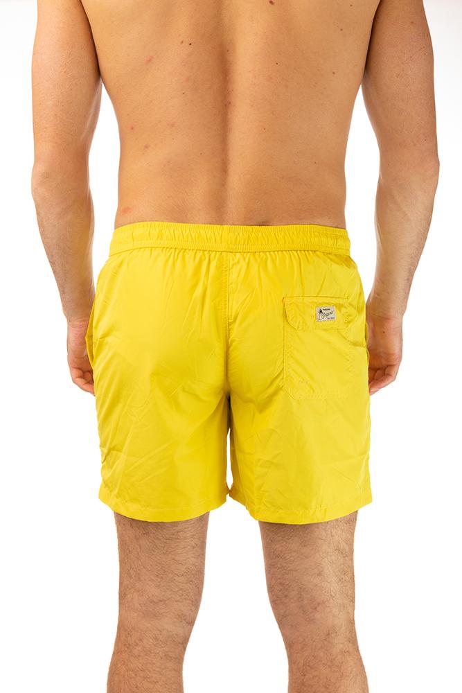 BOXER Uomo IMPURE con elastico  CORTO Giallo