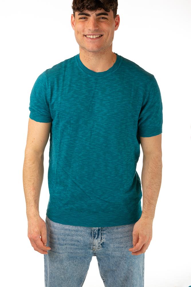 MAGLIA T-SHIRT UOMO  AZZURRO
