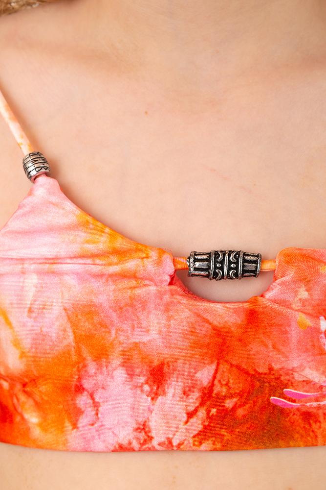 BIKINI BRASSIERE BAMBINA  ARANCIO MJ25-0601 X32 ME FUI 