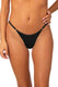 MIX SLIP Donna BE BEACH   slip brasiliana Nero
