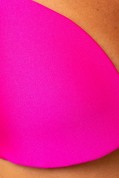 BIKINI Donna FXXK COPPA PREFORMATA  slip brasiliana Fucsia