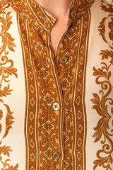 MAGLIA CAMICIA DONNA  ORO CA2506 152 PAHIESA 