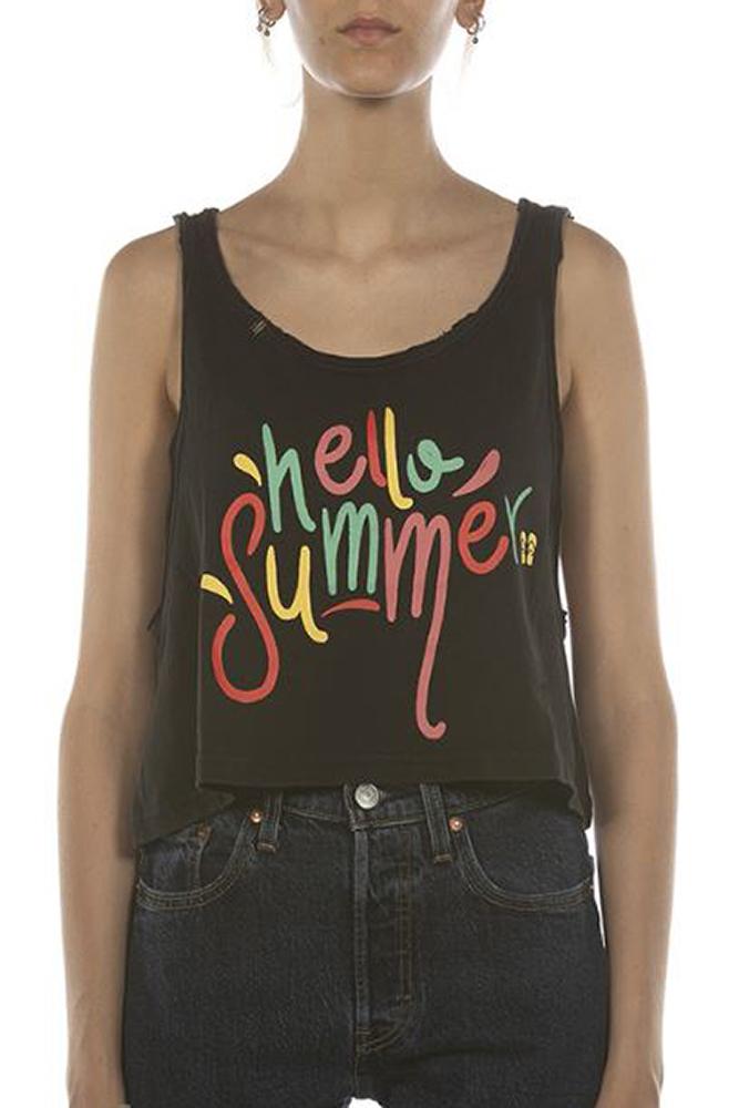TOP DONNA  NERO