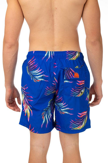 BOXER Uomo SUNDEK con elastico  LUNGO Blu