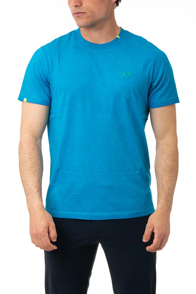MAGLIA UOMO  BLU T35145 73OTTANIO SUN 68 