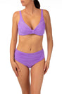 BIKINI Donna TENERA CARLOTTA FERRETTO Coppa C slip Alto Lilla