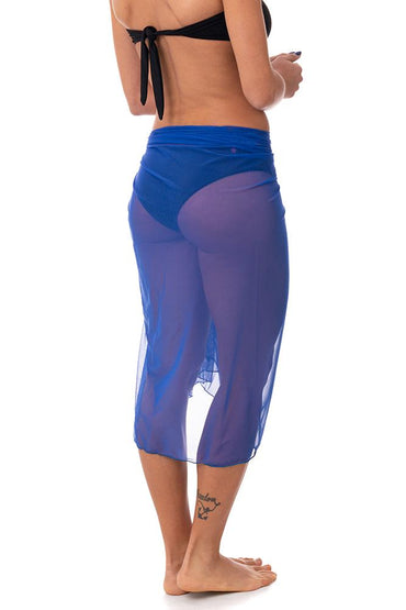 PAREO DONNA  CELESTE TULLYBIG 8546 CELESTE BE BEACH 