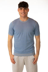 MAGLIA T-SHIRT UOMO  AZZURRO 29102 61 FERRANTE 