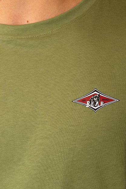 MAGLIA Uomo BEAR SURFBOARDS T-SHIRT   Verde