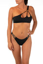 BIKINI FASCIA DONNA  NERO V5149T-5149B FAPR MISS BIKINI 