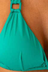 BIKINI TRIANGOLO DONNA  VERDE 253A 942 SMERALDO MARETTE 