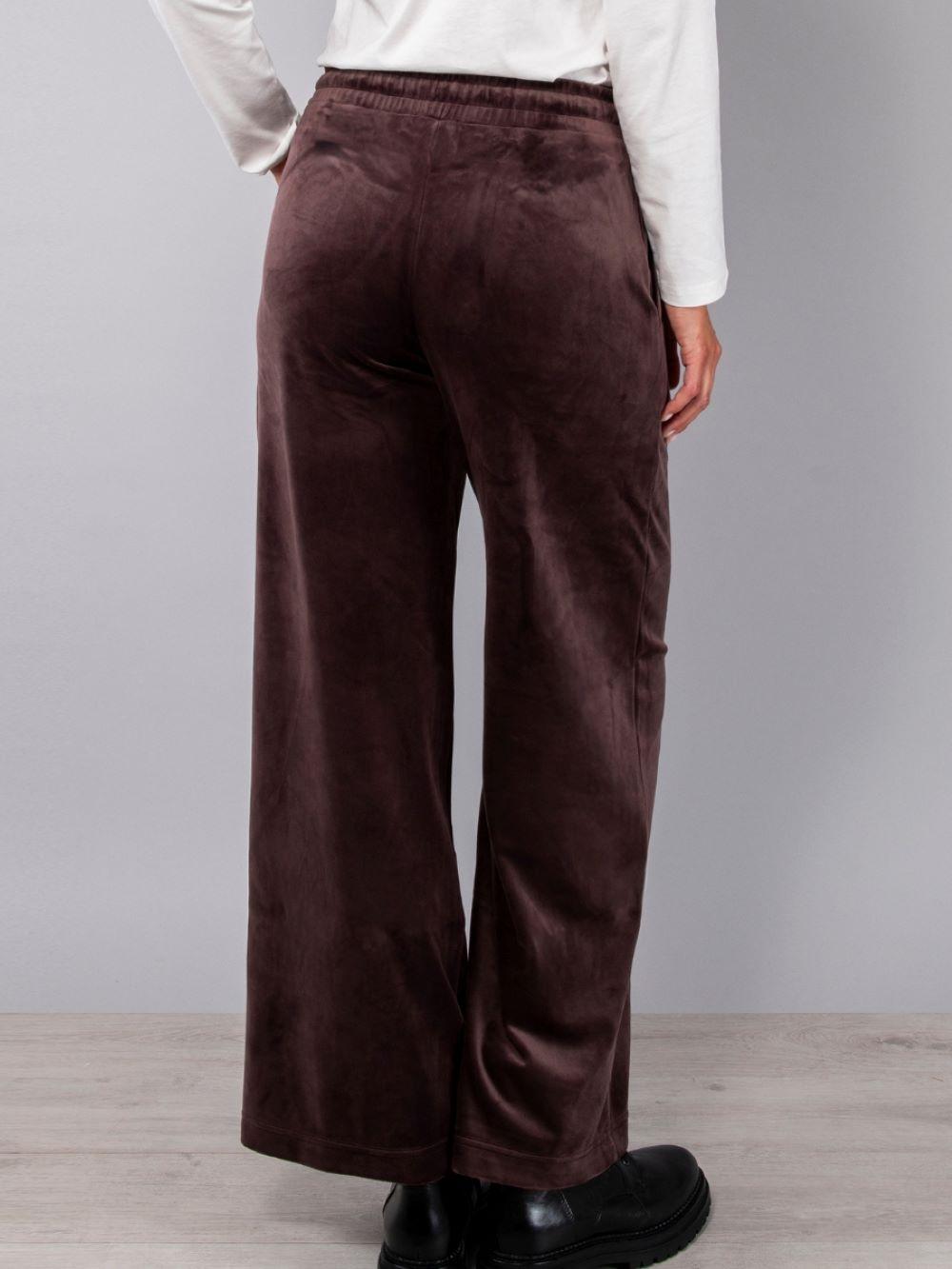 PANTALONE DONNA MARRONE CI61 DARK COFFE VERDISSIMA 