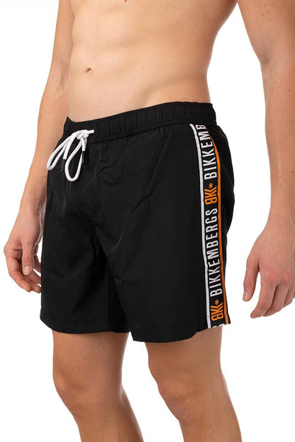 BOXER Uomo BIKKEMBERGS con elastico  CORTO Nero