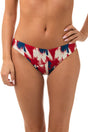 MIX SLIP DONNA  ROSSO/BLU/AVORIO GIORGIAFAN CILE BE BEACH 