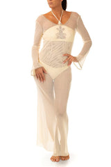 ABITO DONNA  AVORIO CR16AB21 AVORIO RAFFAELA D'ANGELO 