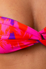 MIX REGGISENO FASCIA DONNA  VIOLA/ARANCIO/ROSA CARAMELLA CIPRO BE BEACH 