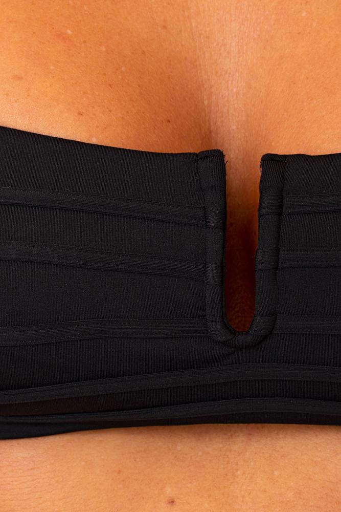 BIKINI FASCIA DONNA  NERO 2726SG2718 NOIR DNUD 