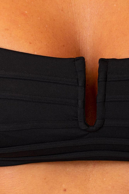 BIKINI FASCIA DONNA  NERO 2726SG2718 NOIR DNUD 