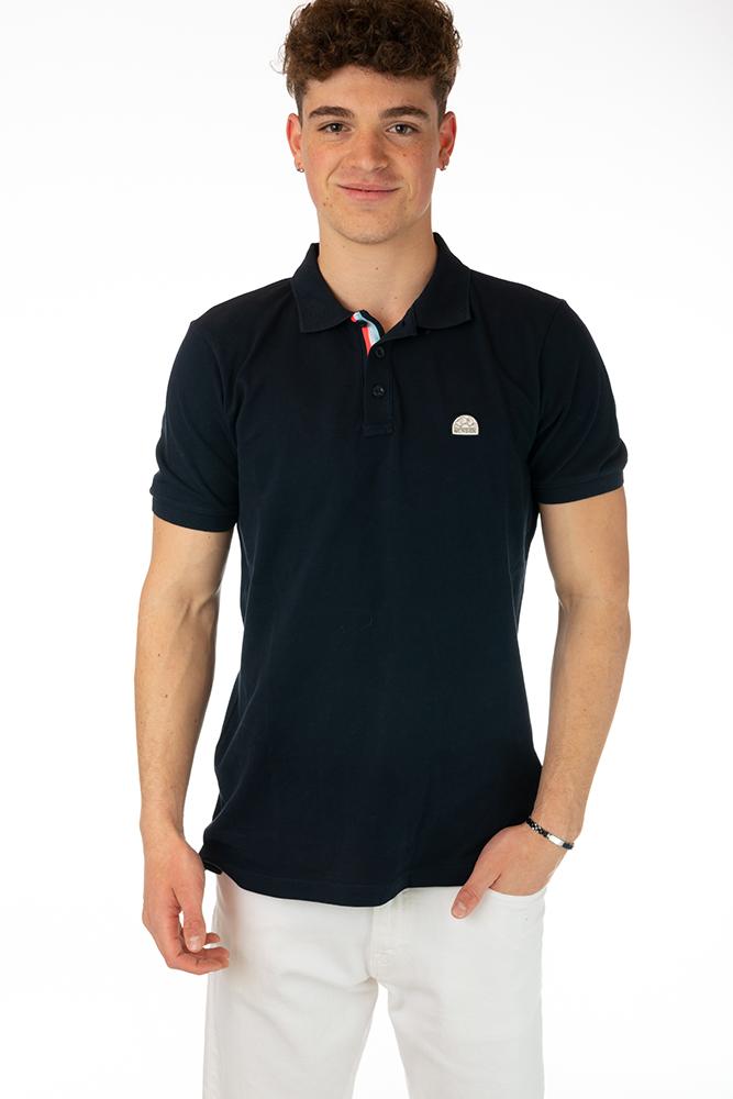 MAGLIA Uomo SUNDEK POLO   Blu navy