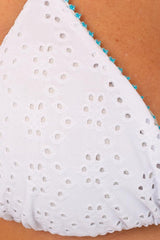 BIKINI TRIANGOLO DONNA  BIANCO B2872 6096 0001 FEELING 