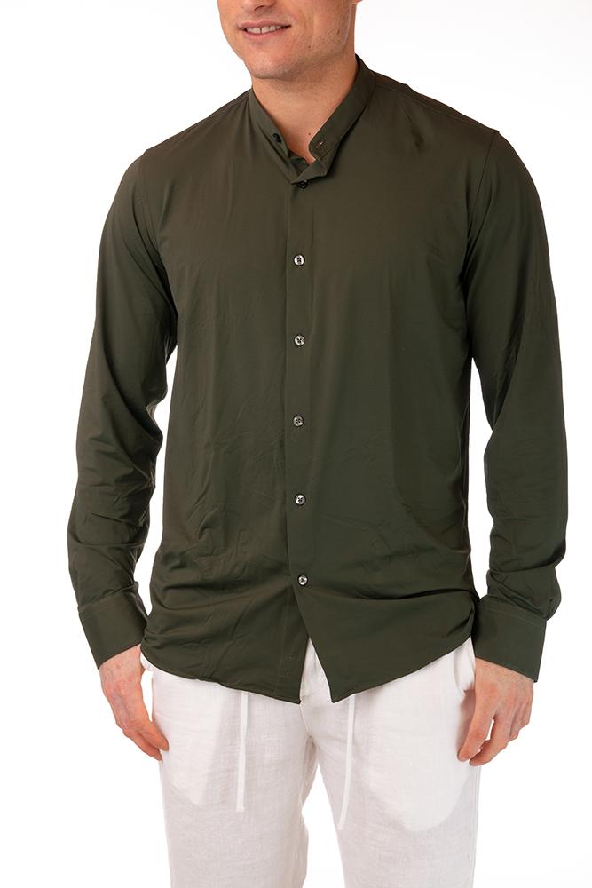 MAGLIA CAMICIA UOMO  VERDE 24250 20 RRD 