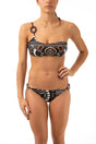 BIKINI MONOSPALLA DONNA  MARRONE V5048T-B5048B GIMA MISS BIKINI 