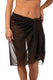 PAREO Donna BE BEACH   LUNGO Marrone scuro