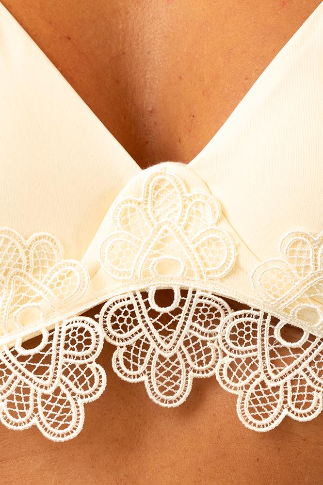 BIKINI FERRETTO DONNA  AVORIO CR16RG33SL20 AVORIO RAFFAELA D'ANGELO 