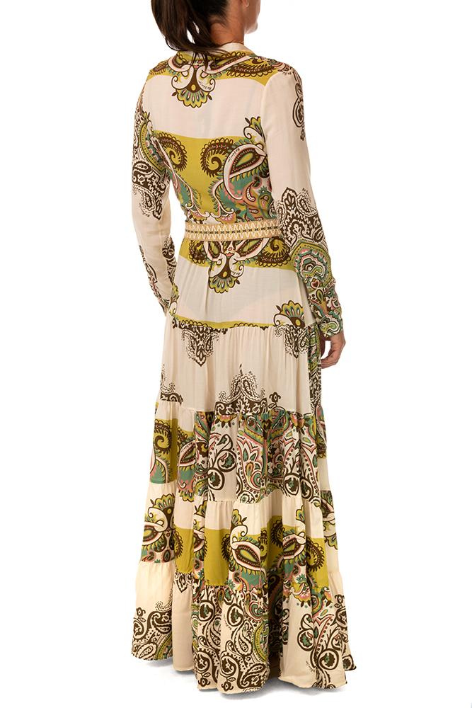 ABITO DONNA  VERDE V5011 INRO MISS BIKINI 