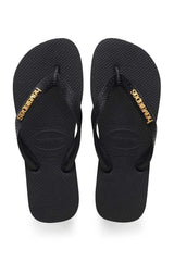 HAVAIANAS TOPLOGOMETALLICNERO
