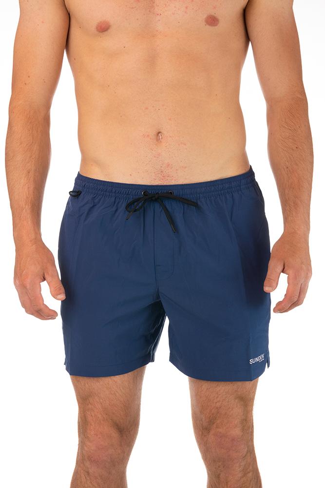 BOXER MOLLA UOMO  BLU NAVY M909 00705 NAVY SUNDEK 